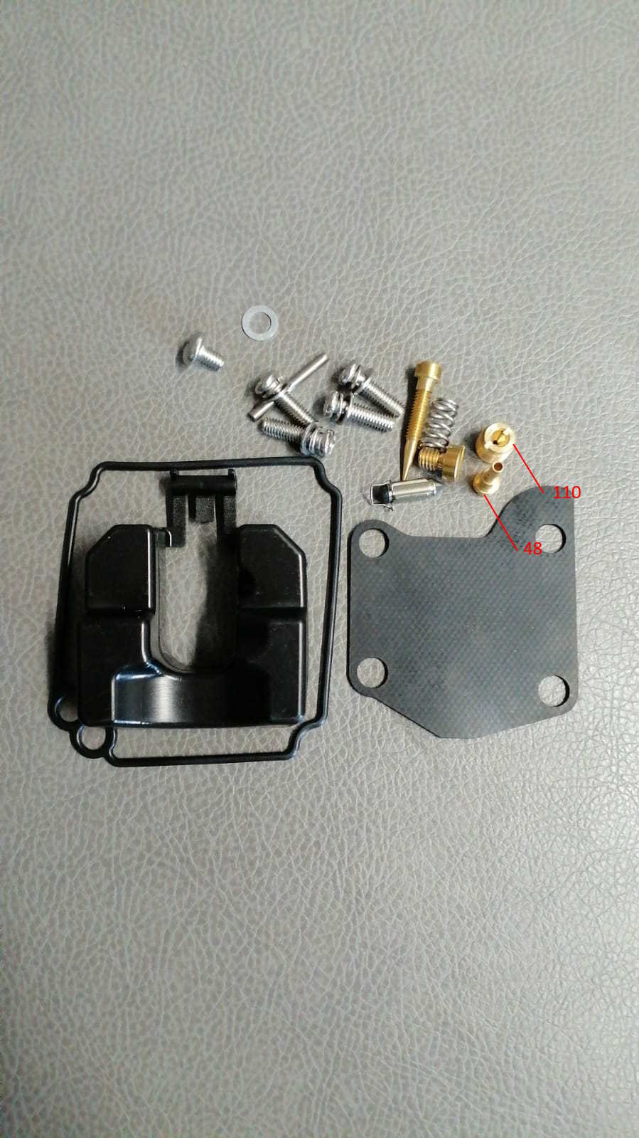 Ремкомплект карбюратора 63V-14301-00 Yamaha 9.9-15
